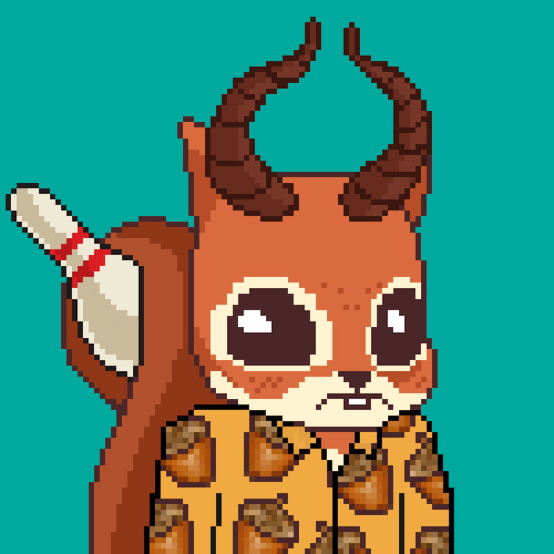 Pixel Squirrels #735